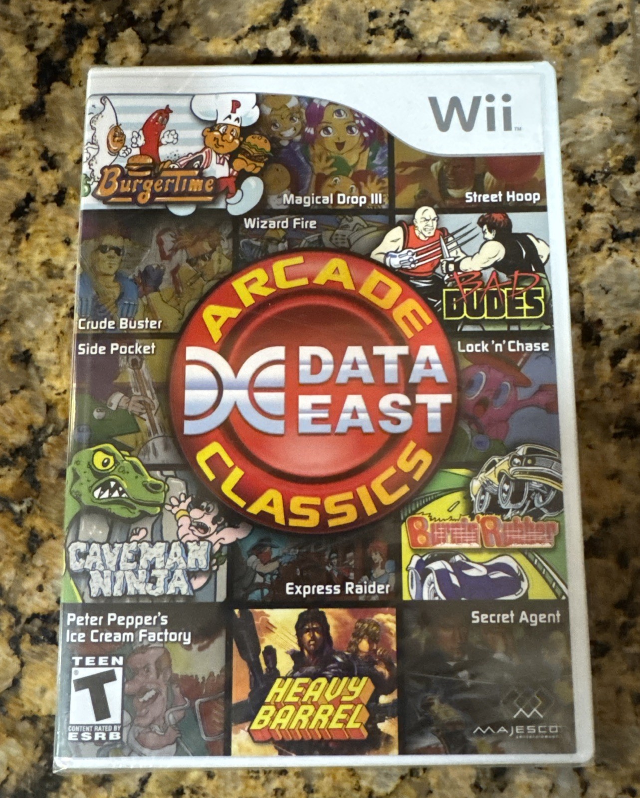 Data East Arcade Classics (Nintendo Wii, 2010) New/Sealed