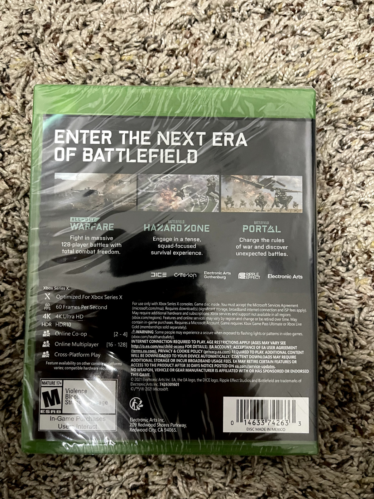 Battlefield 2042 Microsoft Xbox Series X|S NEW Factory Sealed