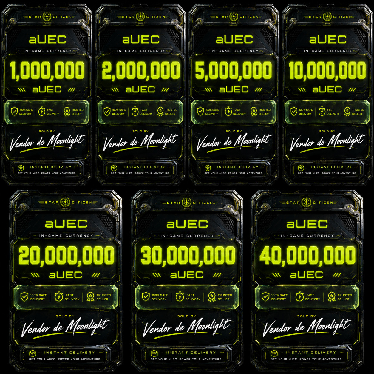 Star Citizen 4.8 aUEC | Fast Delivery | Lowest Prices | 500K–50M aUEC