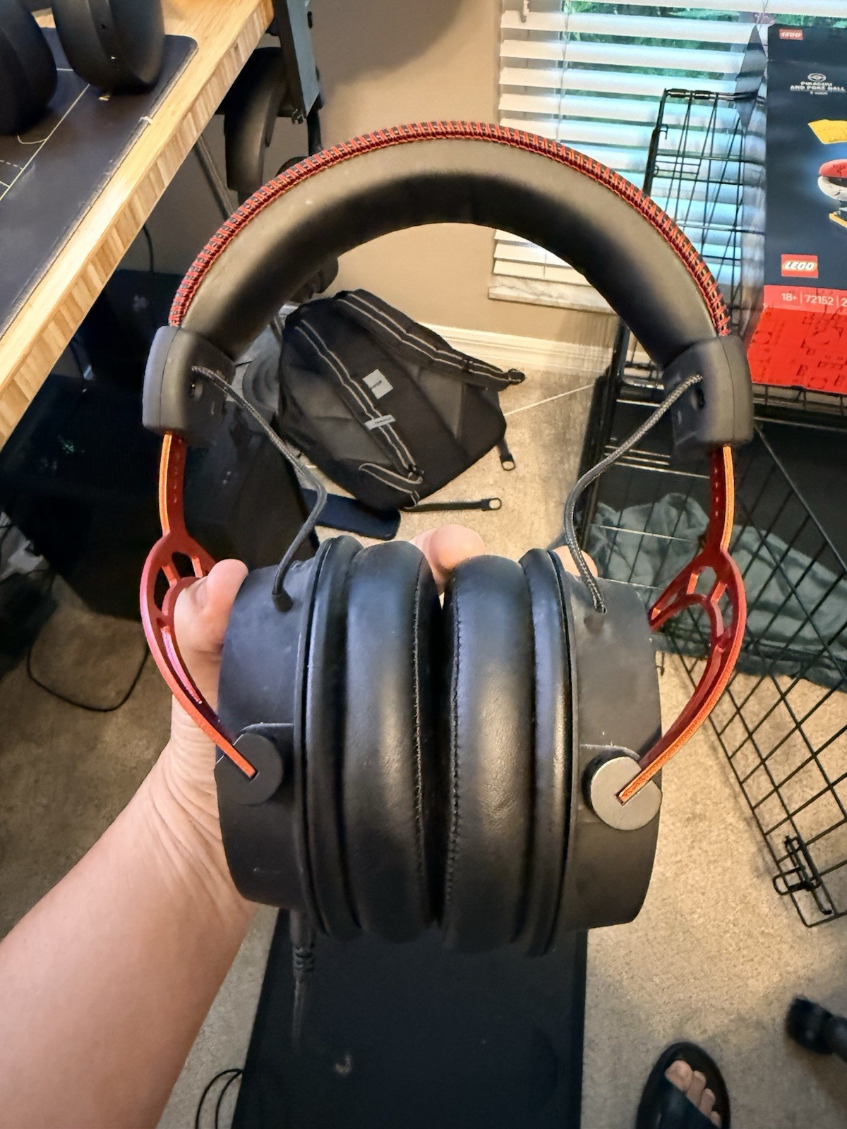 HyperX Cloud Alpha Black-Red Headband Gaming Headset