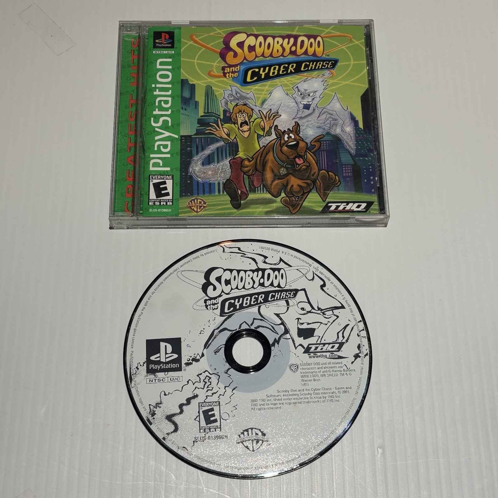 Scooby-Doo Cyber Chase Sony PlayStation 1 PS1 – Tested
