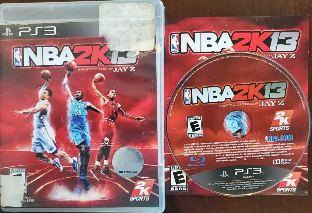 NBA 2K13 (Sony PlayStation 3, 2012 2K Sports) Complete w/Manual by JAY-Z