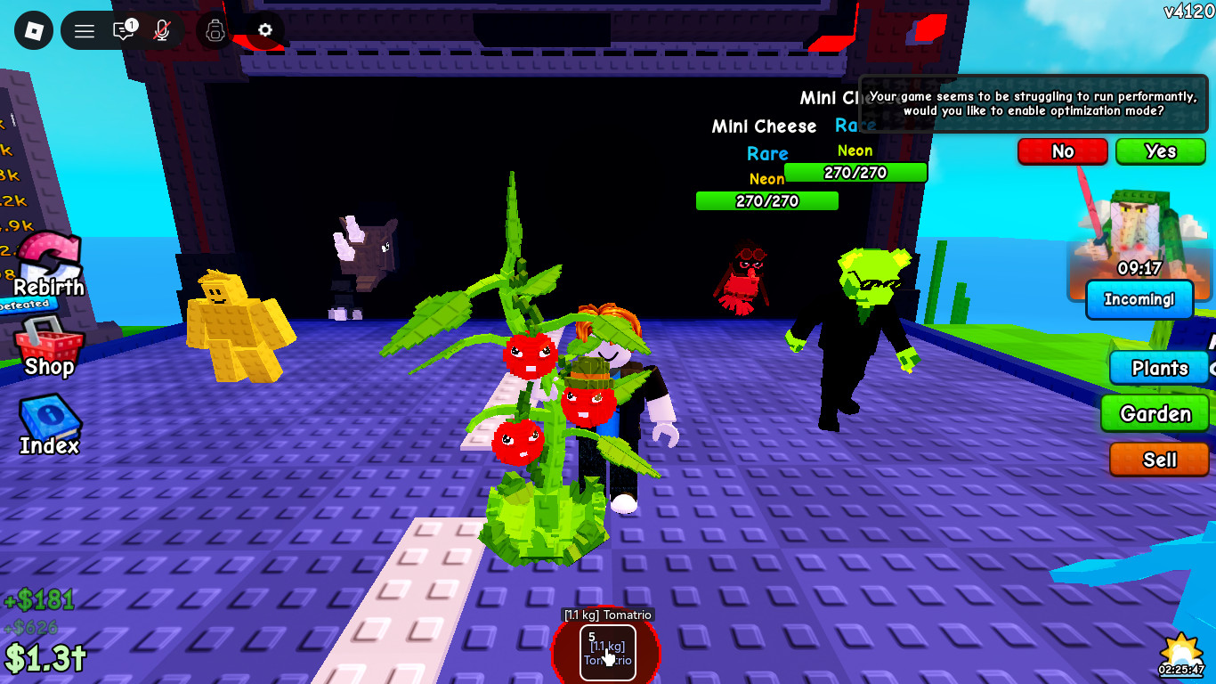 5x tomatrio (plants vs brainrots)