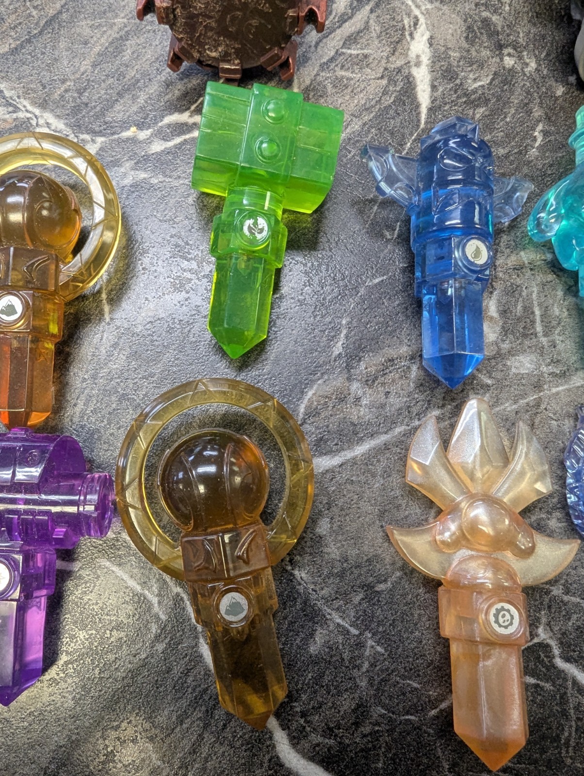 Activision Skylanders Trap Team Crystal Lot of 10 Traps Plus Extras