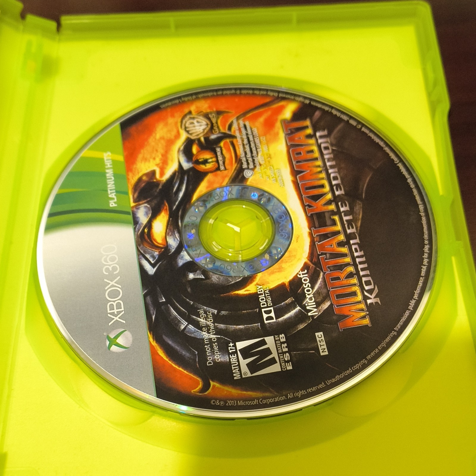 WB Games Mortal Kombat Komplete Edition (Xbox 360) 2011 M NTSC-U/C Platinum