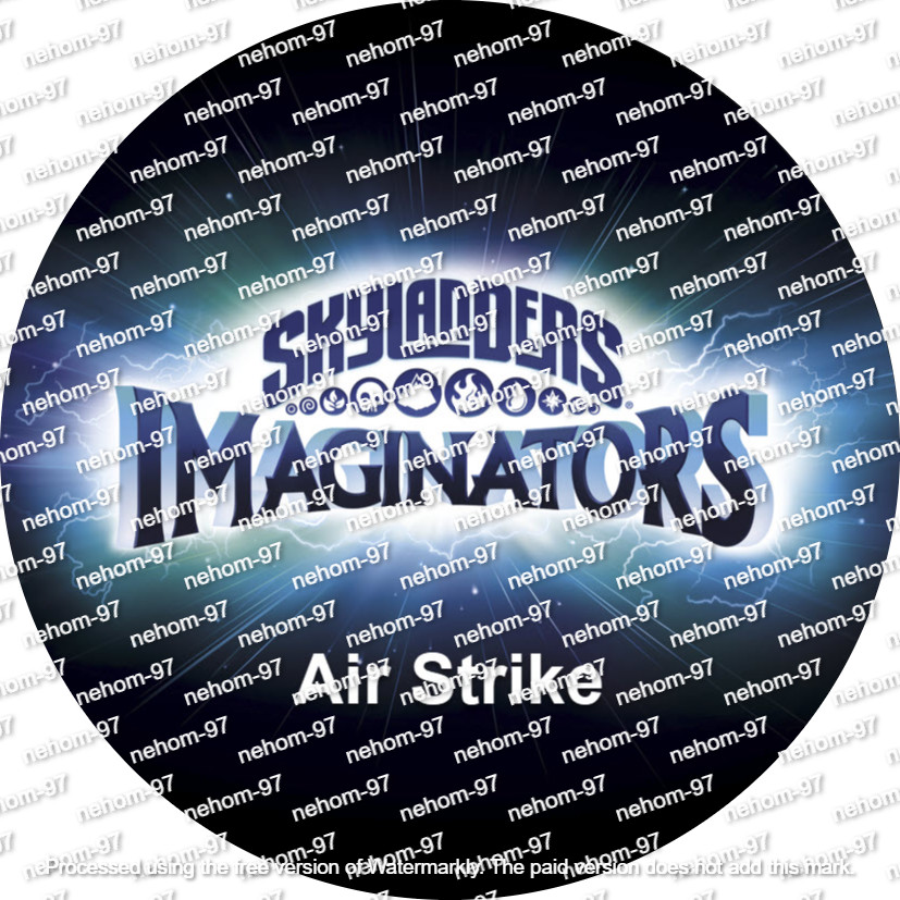 Skylanders Imaginators Air Strike NFC Coin WITH IMAGES FREE SHIPPING