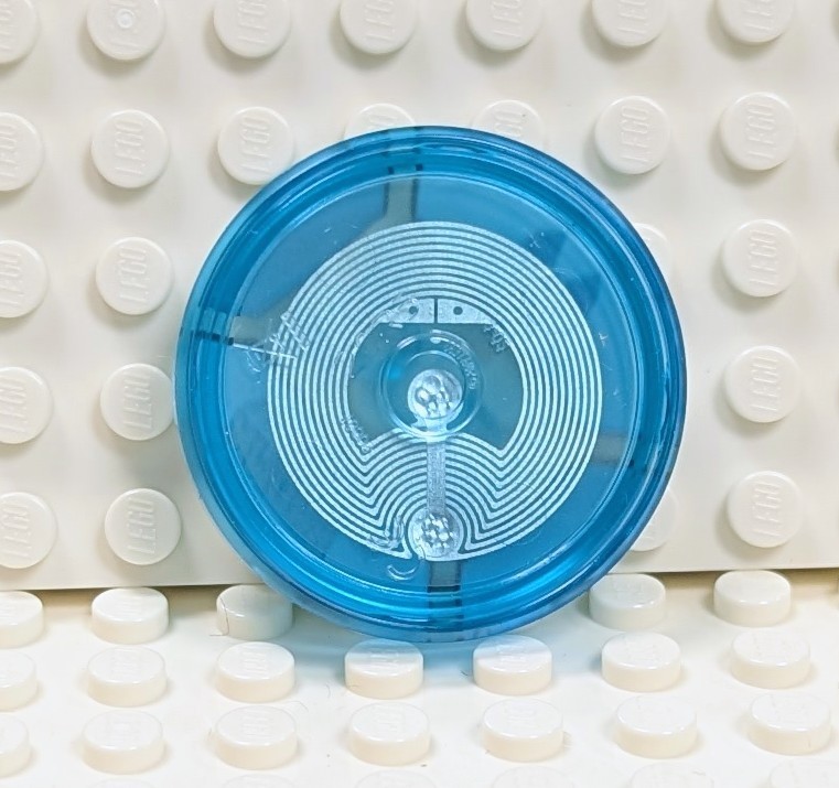 Genuine LEGO Dimensions Doc Brown NFC Toy tag base (from LEGO set #71230)