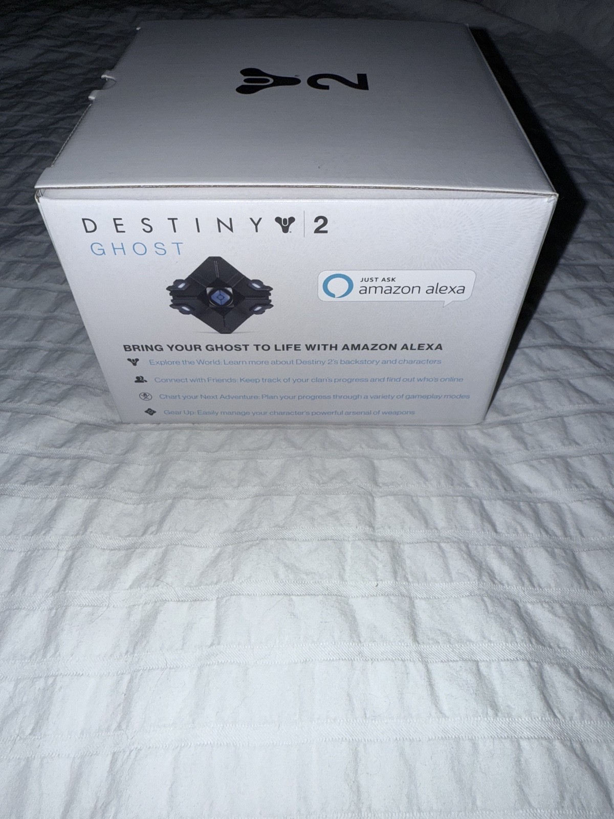 LIMITED EDITION Bungie Destiny 2 Ghost Alexa Collectible Figure Light-Up Feature