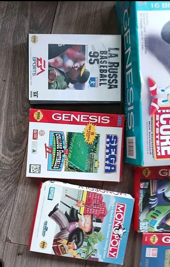 Sega Genesis in original box