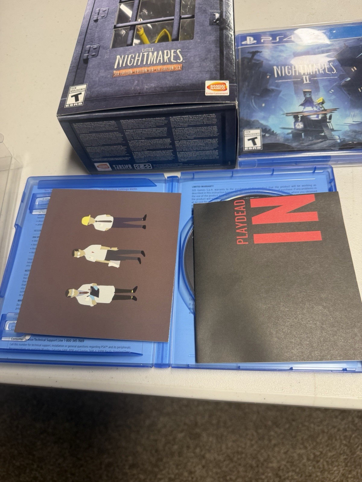 PS4 PS5Horror Lot Little Nightmares, II, III, Six Edition Inside Limbo, Reanimal