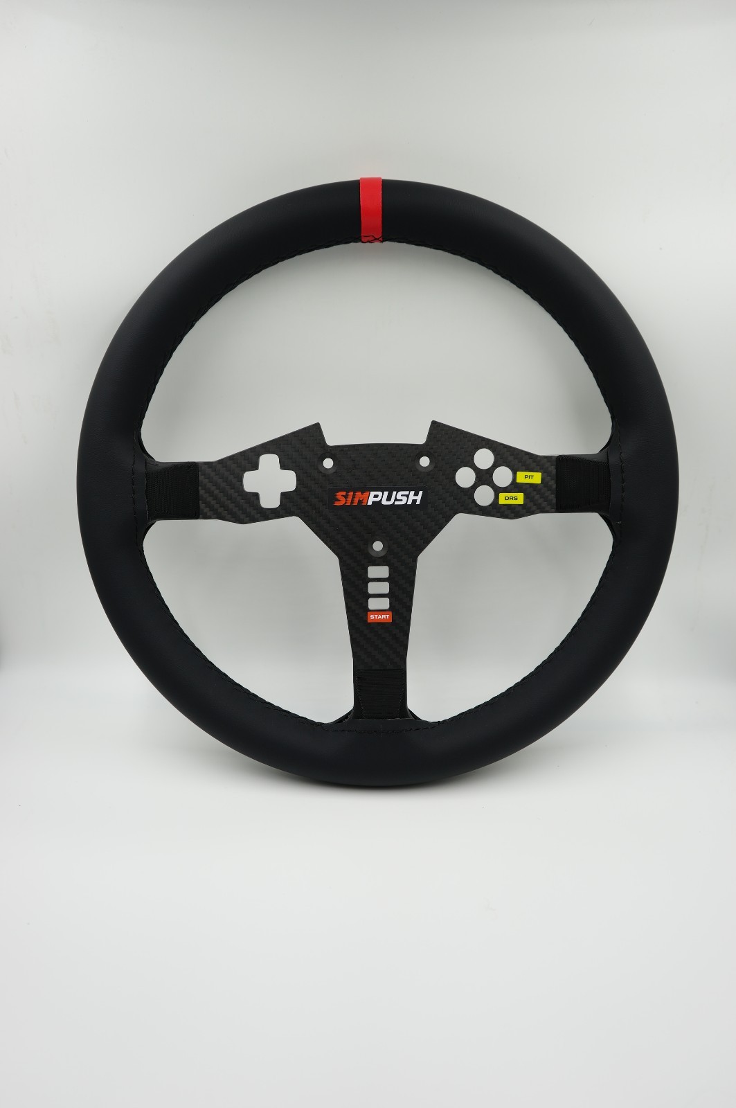 SIMPUSH 13inchs 33cm steering wheel For PXN VD4 Bundle VD6 Bundle WAS Wheel