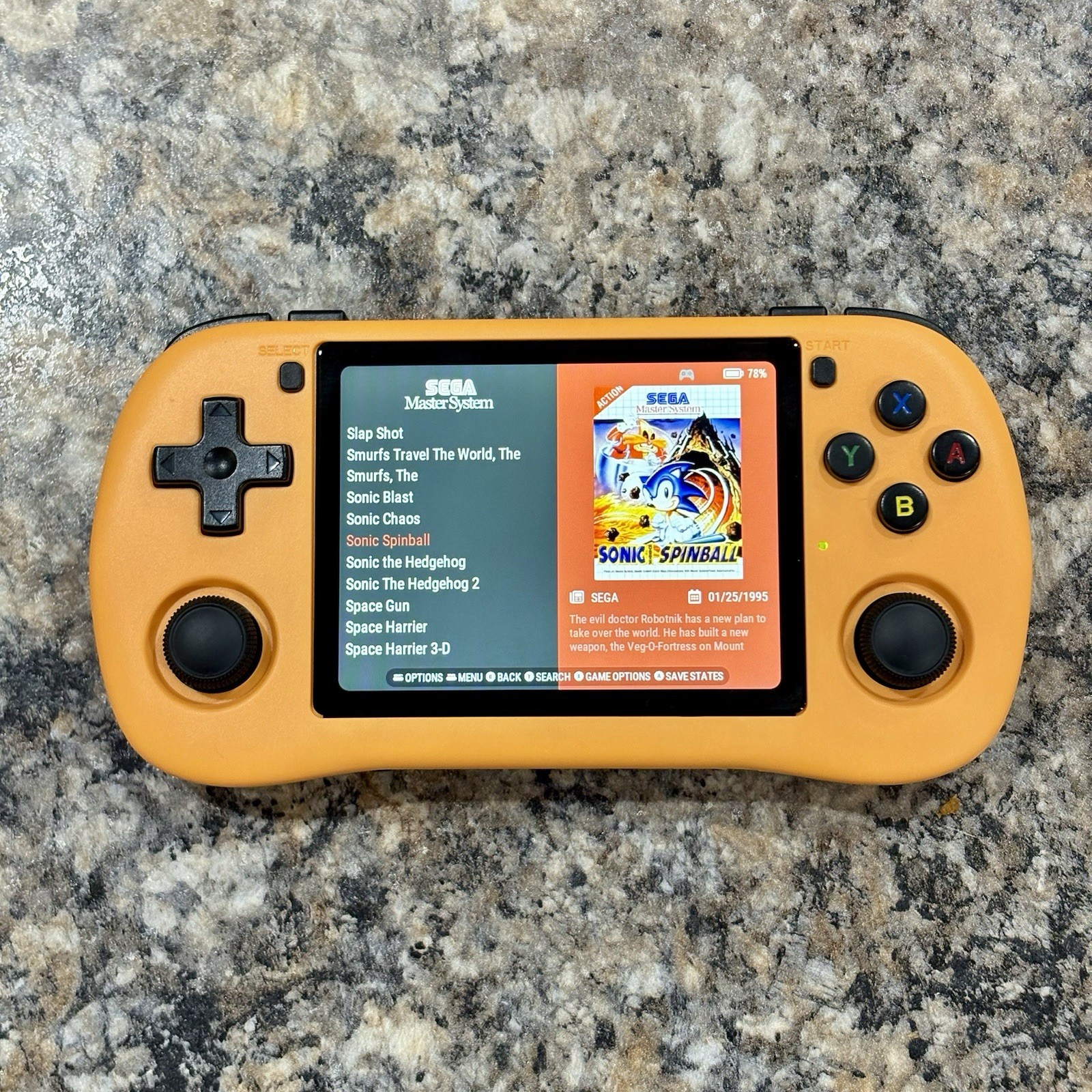 New PowKiddy X35H Gaming Handheld New 64GB Card Custom Loaded Ready To Play
