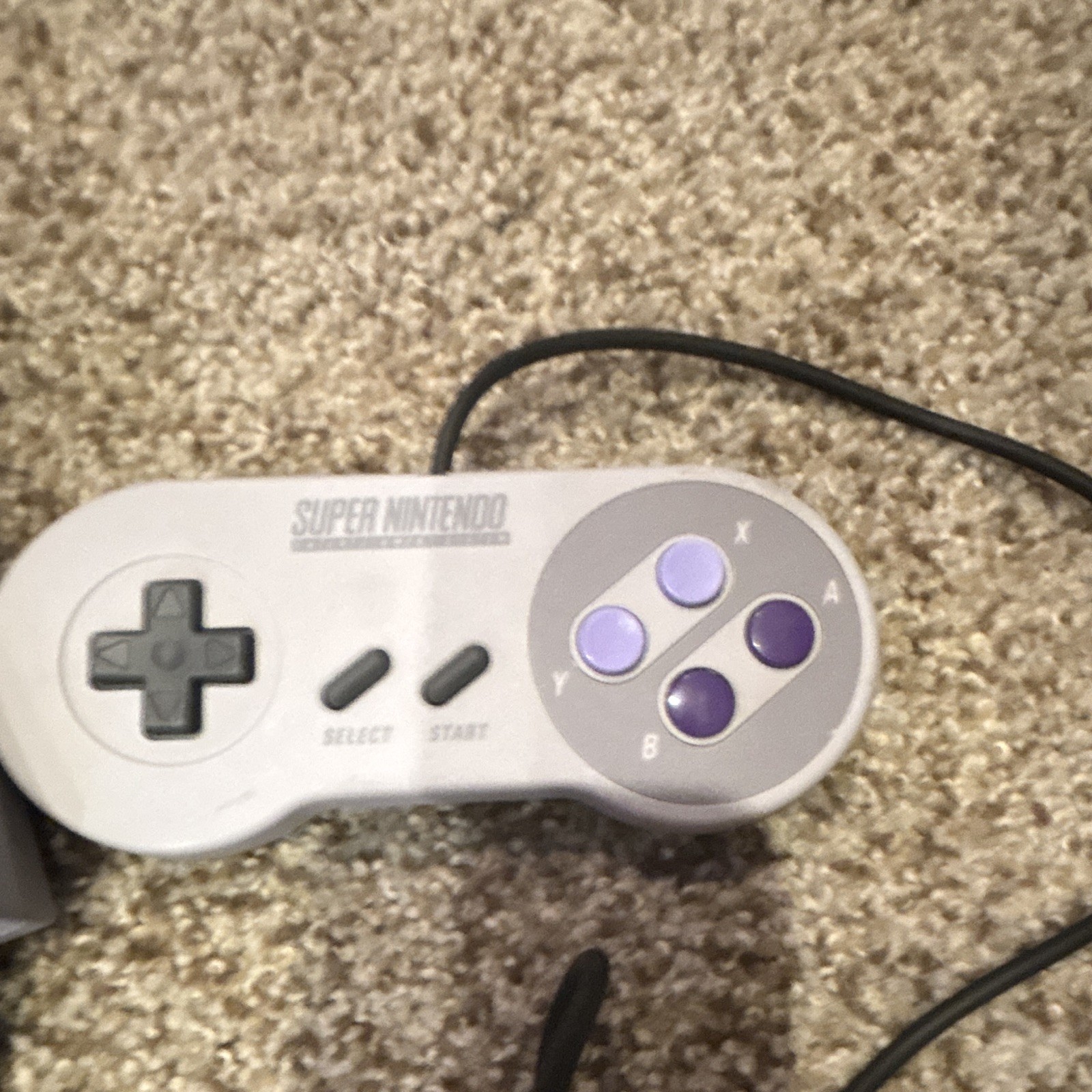 Nintendo Super NES Classic Edition CLV-201 HDMI Built-In Games 2 Controllers