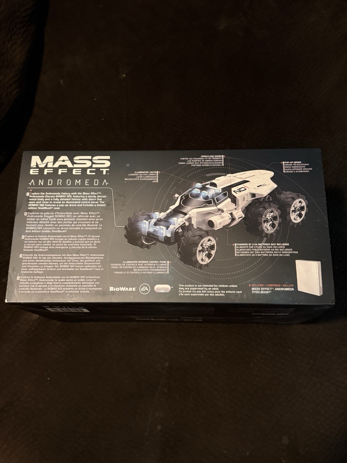 Mass Effect Andromeda Nomad ND1 Collector’s Edition Die Cast Replica Vehicle NIB