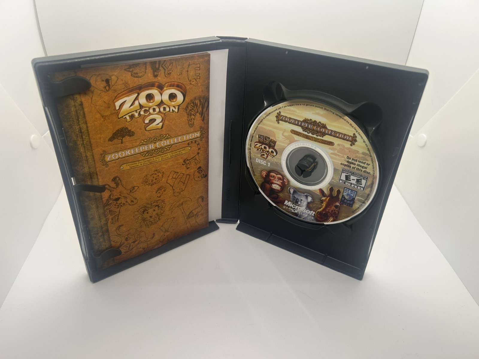 3 PC Games – Zoo Tycoon 2 Zookeeper Collection – Marine Mania – Extinct Animals