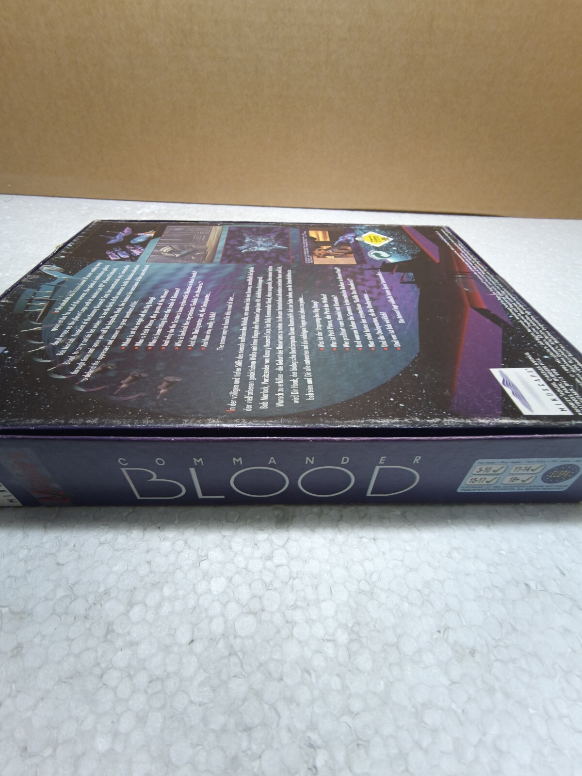 Commander Blood PC Big Box, NEW! CIB, RARE – Vintage – RETRO!