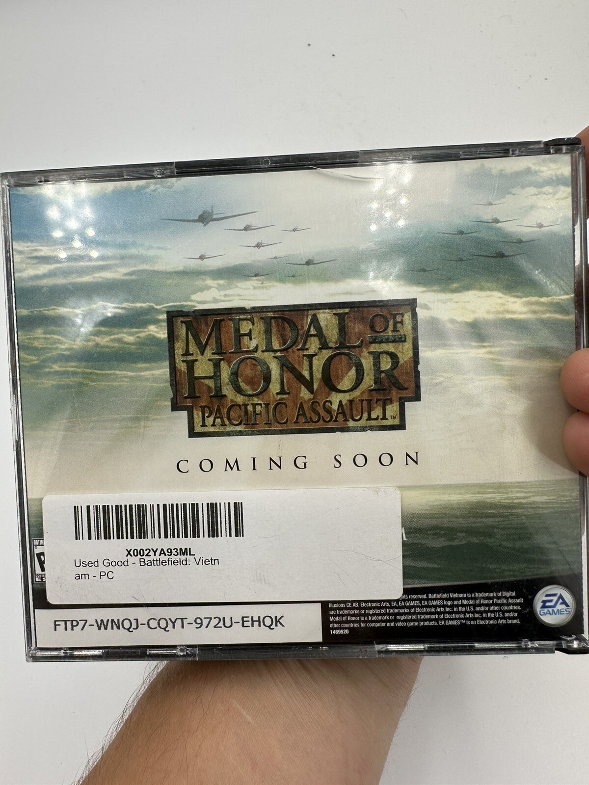 Battlefield Vietnam (PC, 2004) **FAST FREE SHIP**