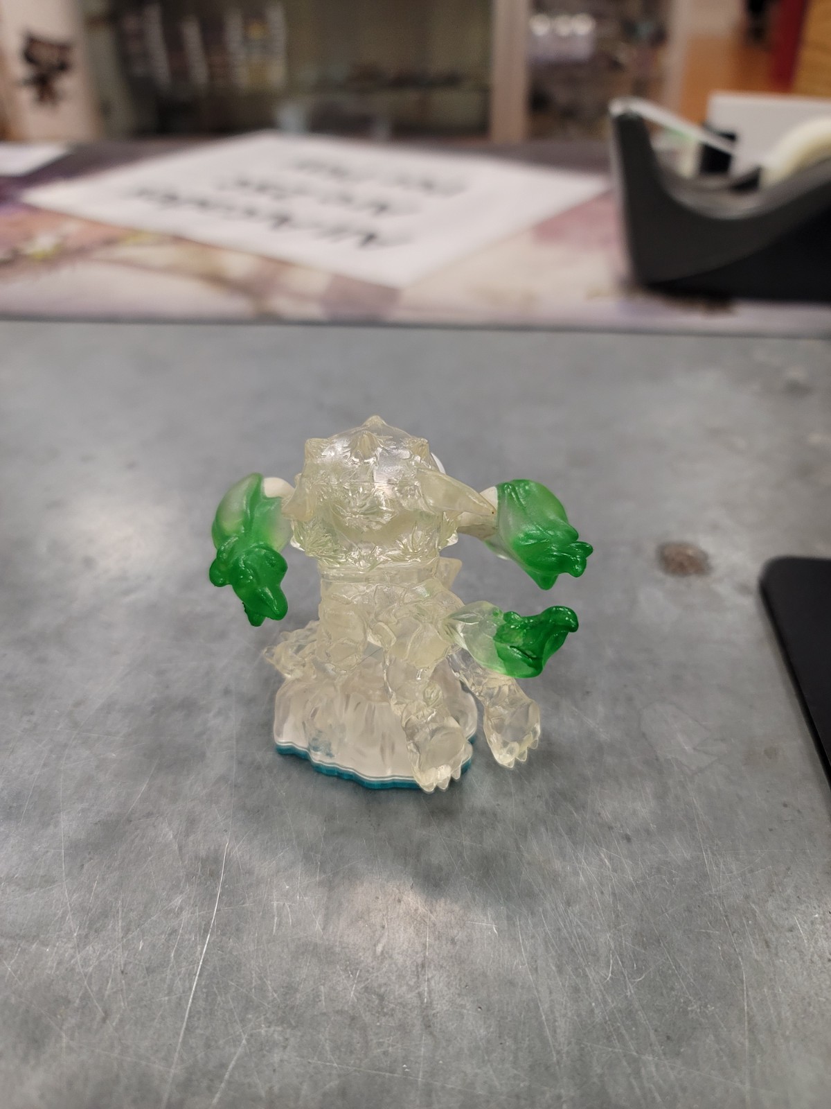 Activision Skylanders SWAP Force Fire Bone Hot Dog green clear