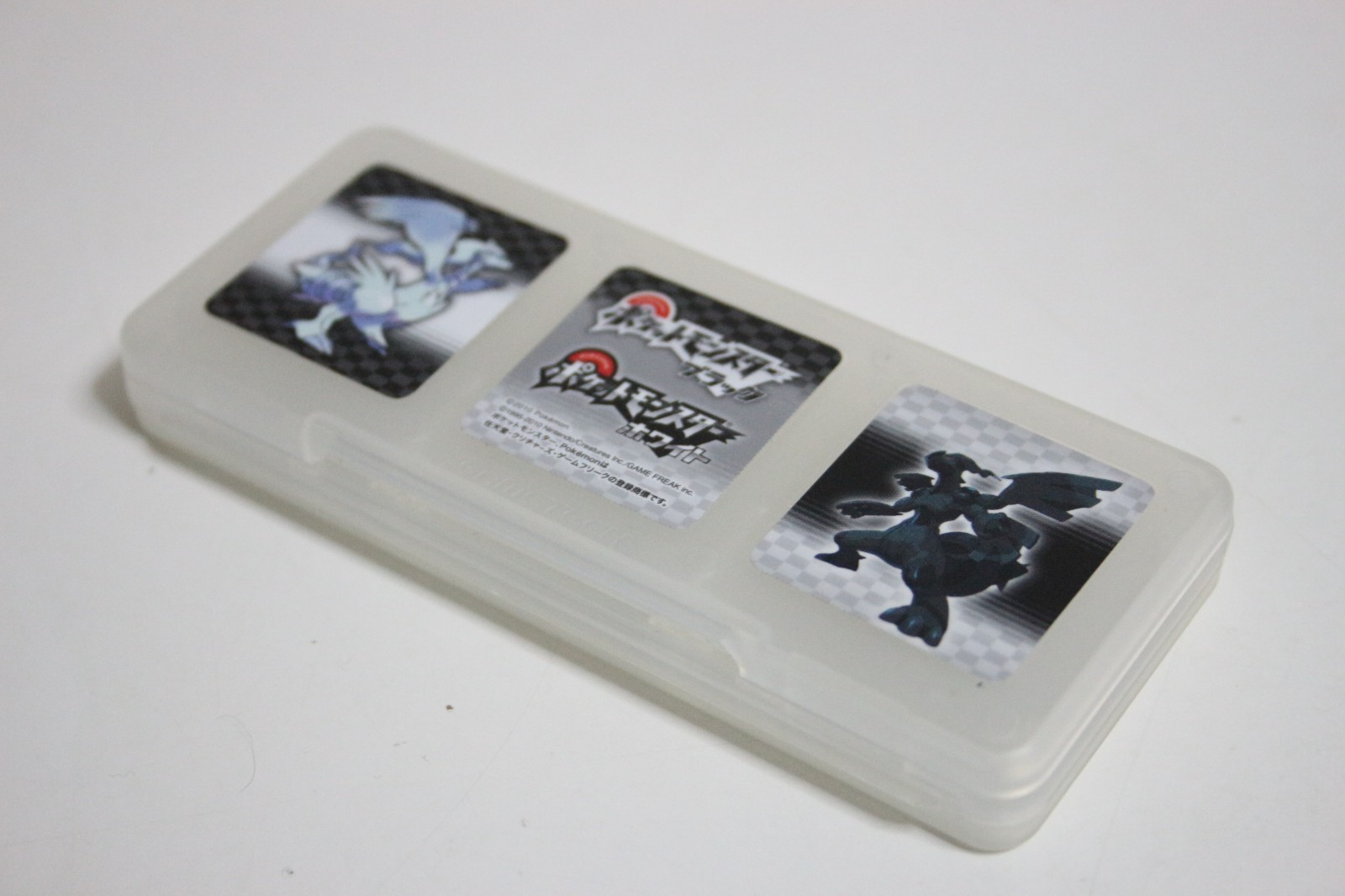Pokemon Black and White Game Cartridge Case for Nintendo DS Reshiram | Zekrom