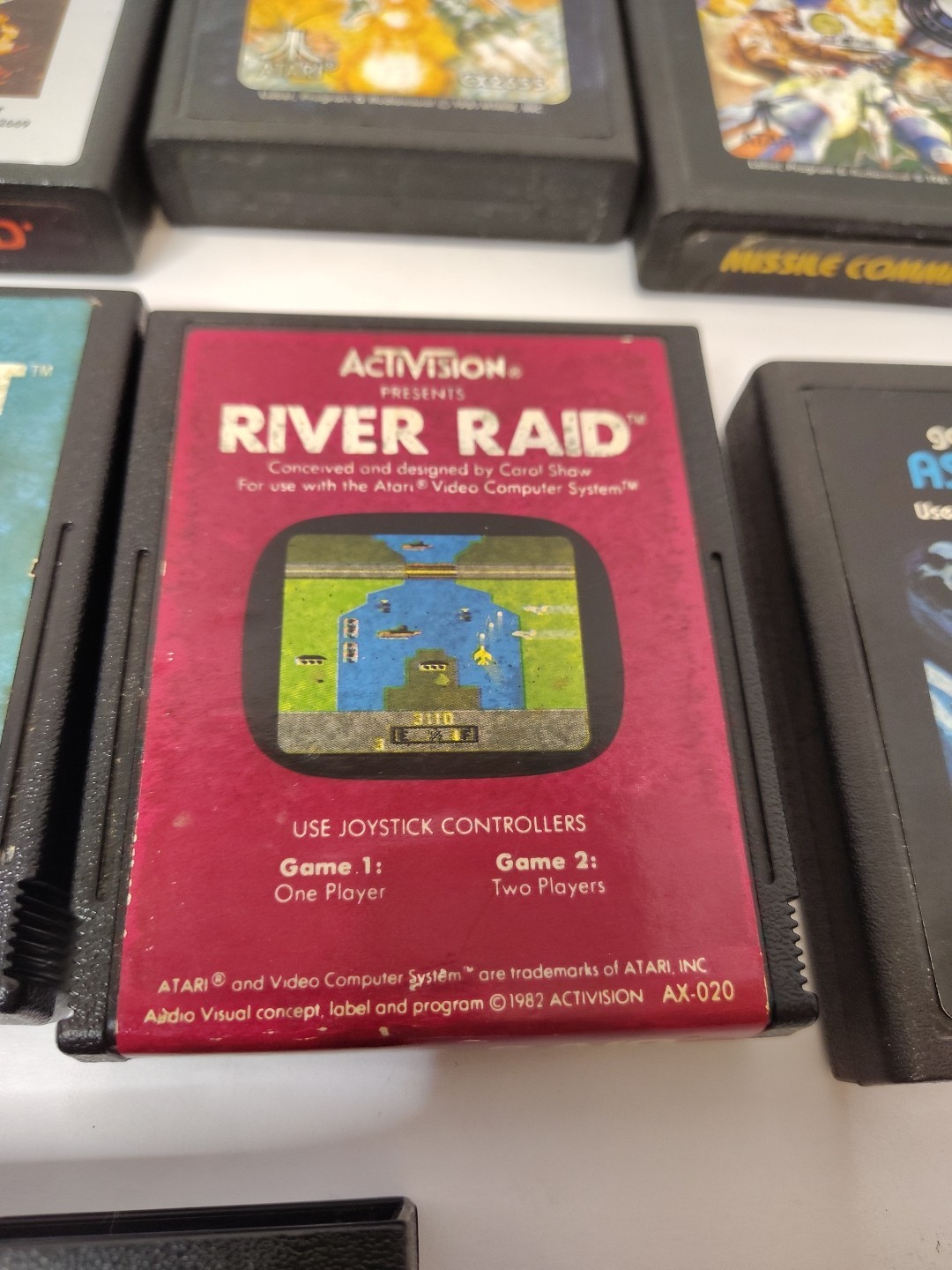 Atari Video Game Cartridges Lot Of 12 – Not Tested – Assorted Creator/Developers