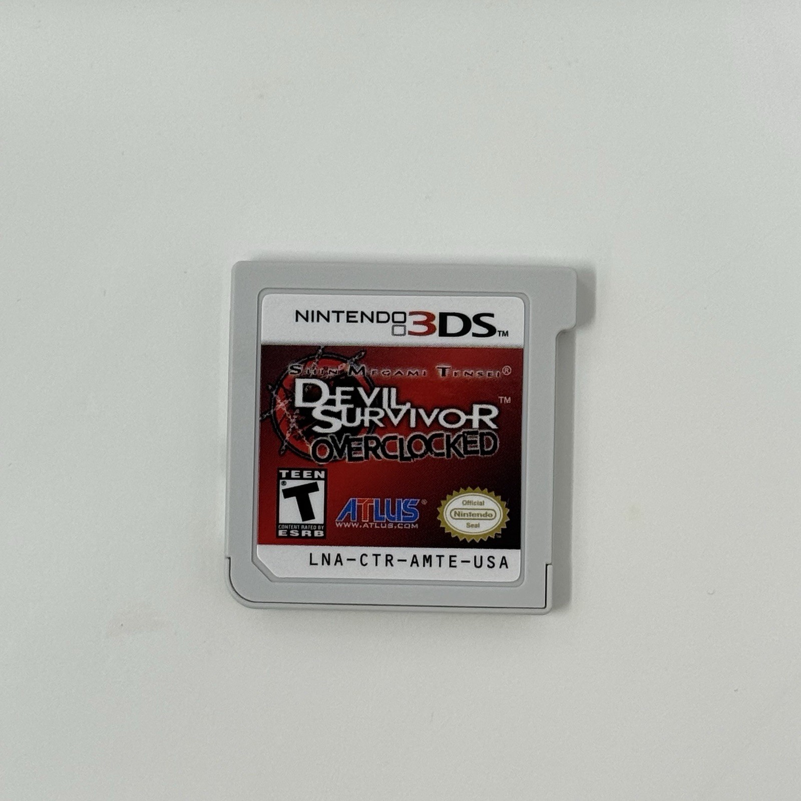 Shin Megami Tensei Devil Survivor Overclocked 3DS No Manual Tested