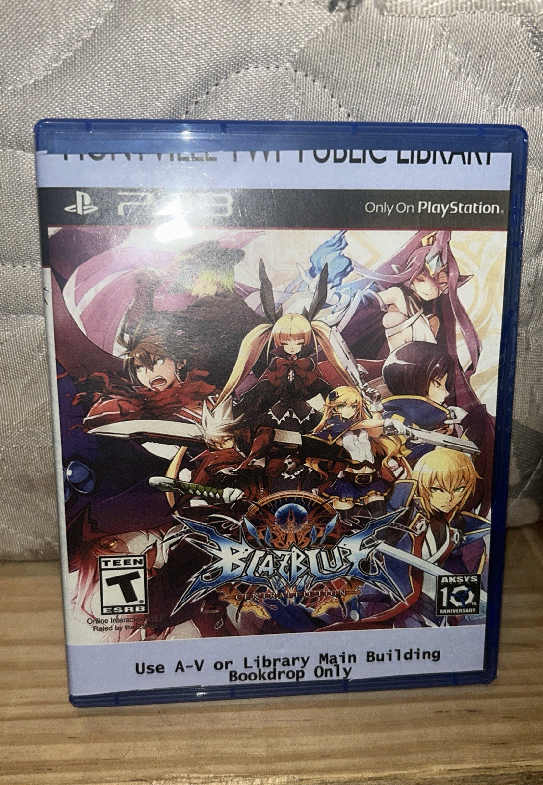 BlazBlue: Central Fiction (PS3) (Case & Manual Included) (READ DESCRIPTION)