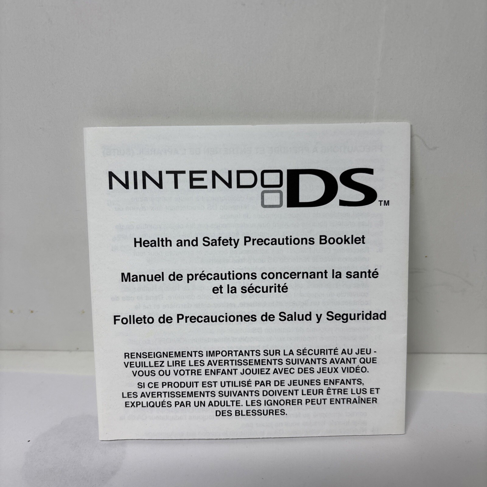 Nintendo DS Kids Learn and Play Pets and Vets Bundle Handheld Video Game 2012