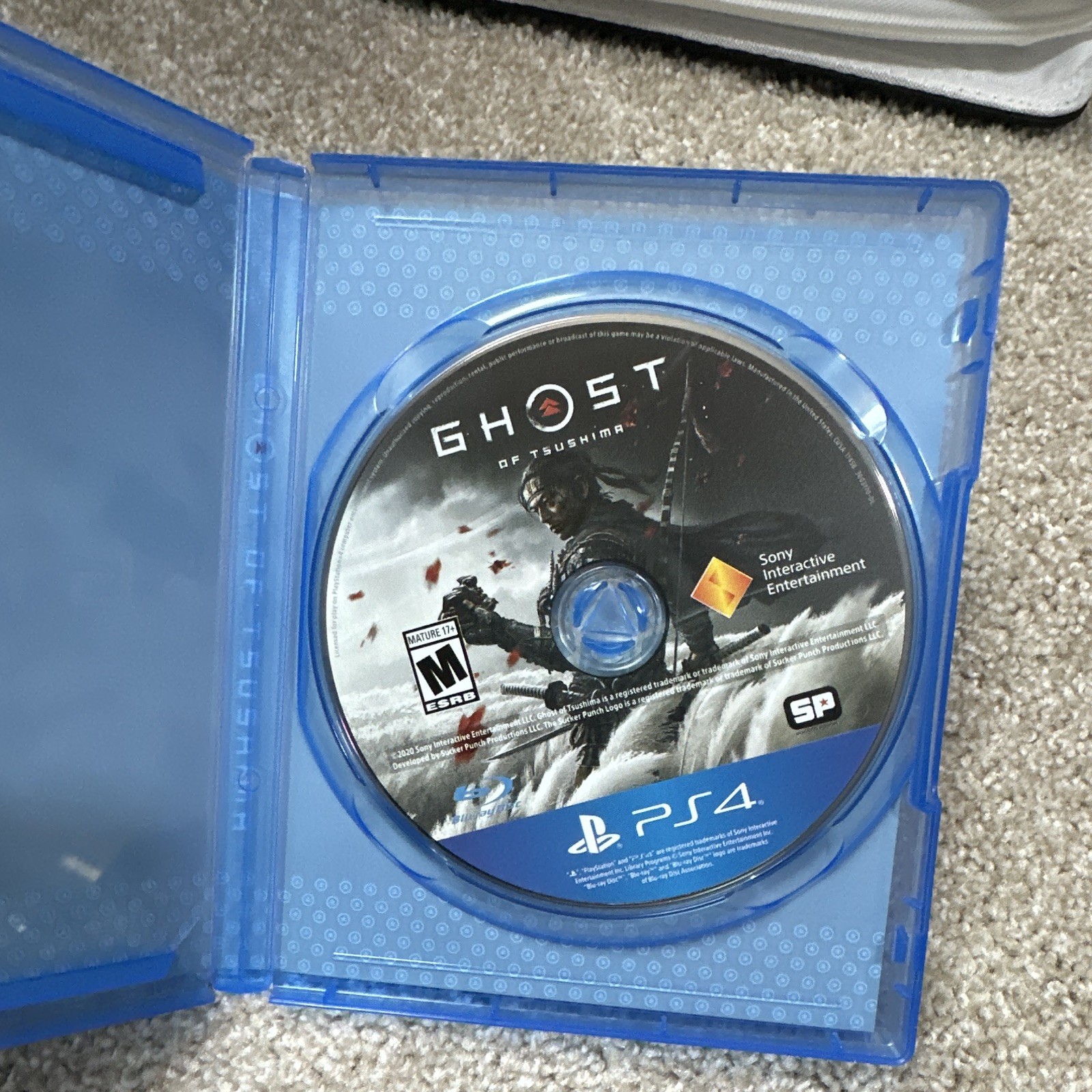 Ghost of Tsushima PS4 Pro Enhanced NTSC-U/C (US/CA) 2020 NM