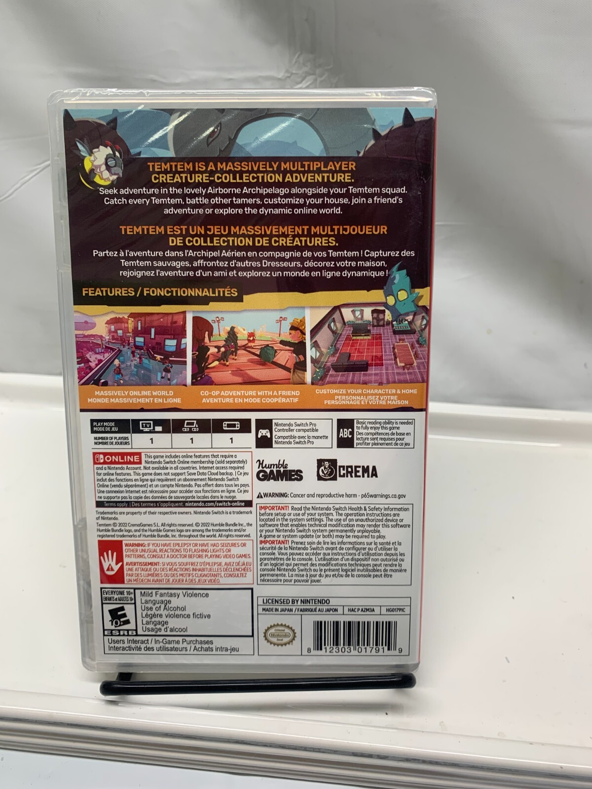 Temtem Nintendo Switch 2022*New -Sealed
