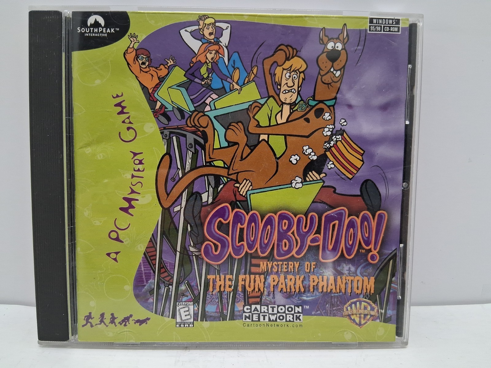 Scooby-Doo! Mystery of the Fun Park Phantom, 1999 PC Computer CD-ROM Video Game