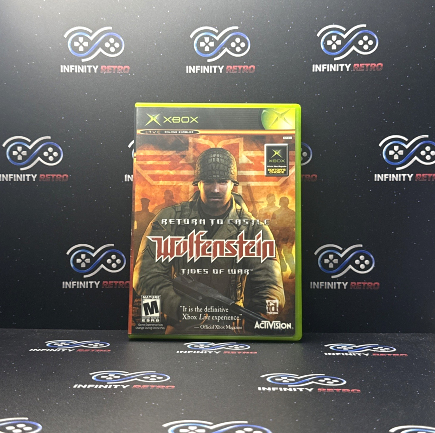 Return to Castle Wolfenstein: Tides of War Original Xbox CIB Refurbished Tested
