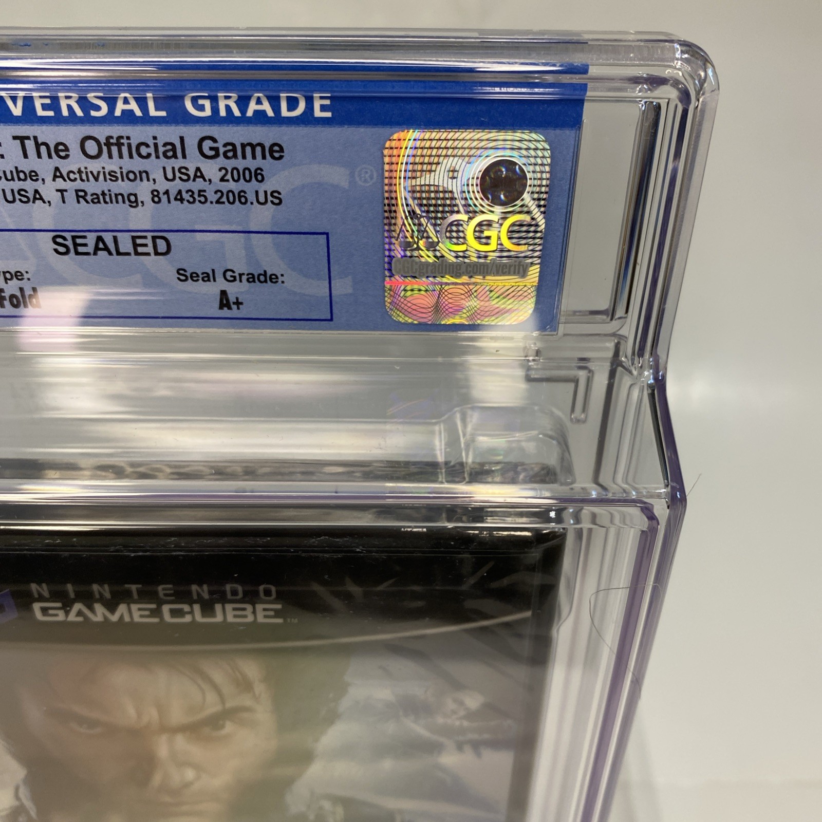 CGC 9.8 A+ SEALED X-MEN 1st Print The Official Game [MARVEL] (Nintendo GameCube)