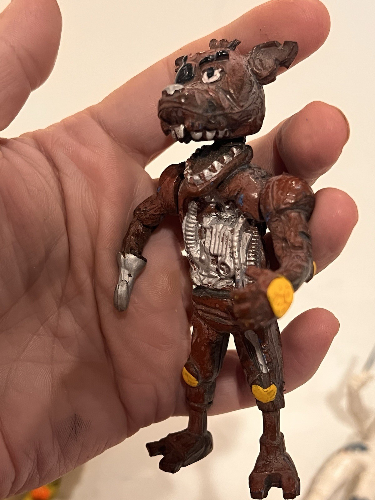 Lot Of 5 Nights At Freddy’s Mexican Mexico FNAF Foxy Vanndy Chica Figures Toys