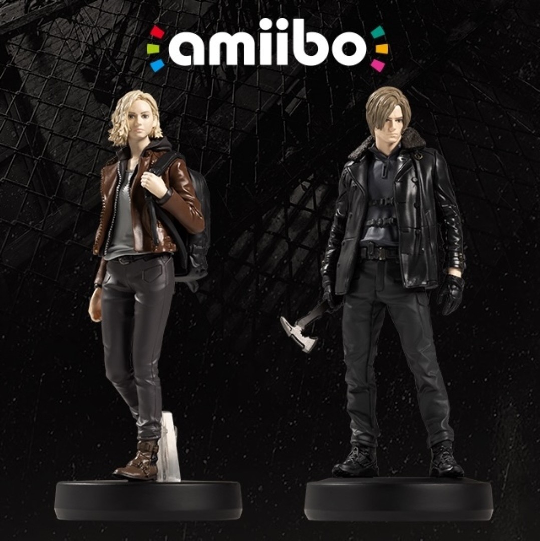 Leon and Grace Resident Evil Nintendo amiibo GameStop PREORDER USA SELLER