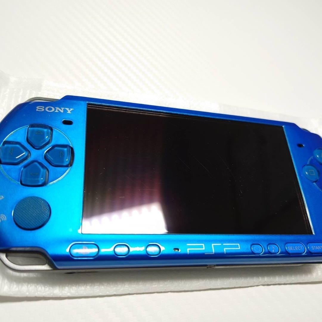 Sony PSP 3000 Vibrant Blue Complete in Box Near Mint 6748