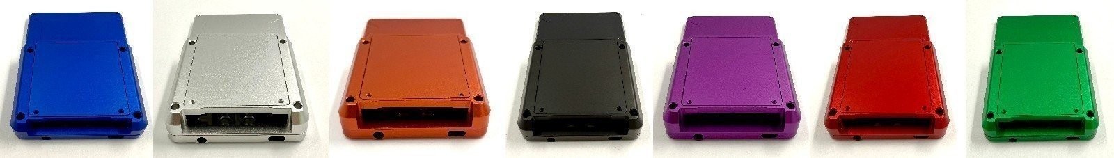 Unhinged Metal GBA SP Housing Boxy Style for Nintendo GameBoy Advance SP Pixel