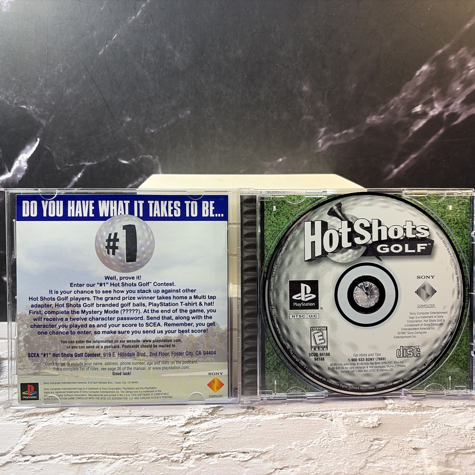 Hot Shots Golf (Sony PlayStation 1, 1998) CIB T&W
