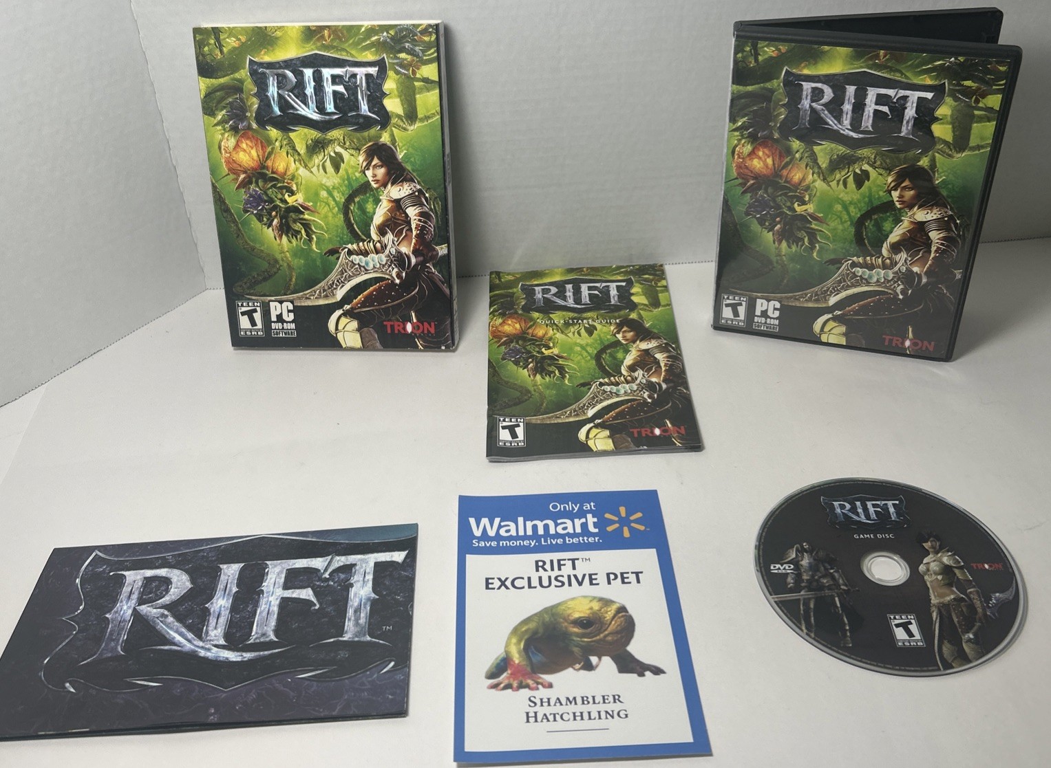 RIFT PC Game Near Mint Likely Unplayed Complete Box Extras Walmart Pet