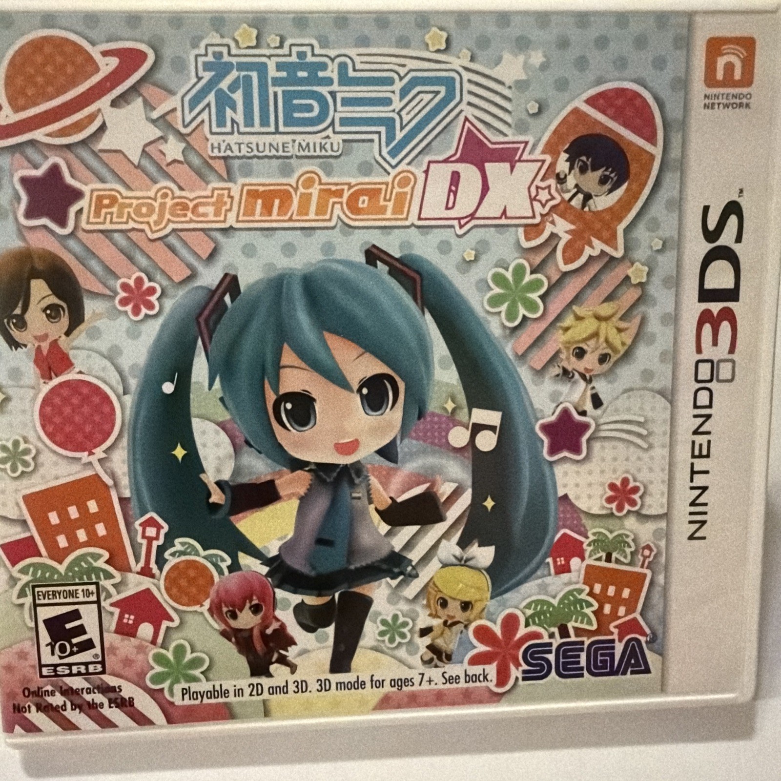 Hatsune Miku: Project Mirai DX (Nintendo 3DS, 2015)