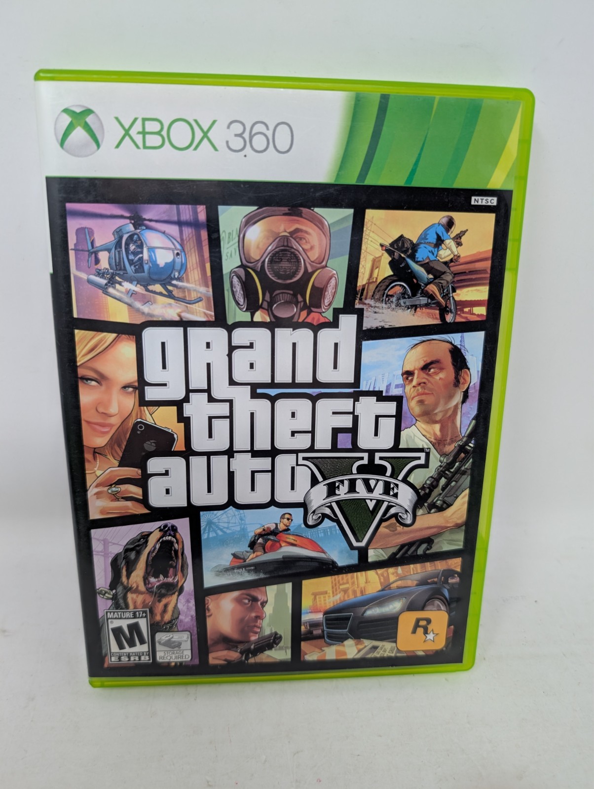 Grand Theft Auto 5 (Microsoft Xbox 360, 2013) Rockstar Games CIB w/Manual & Map
