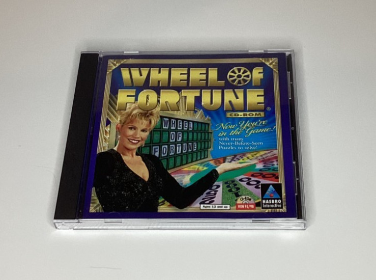 Wheel of Fortune (PC CD-ROM, Windows 1995/1998) – Hasbro Product # 99152
