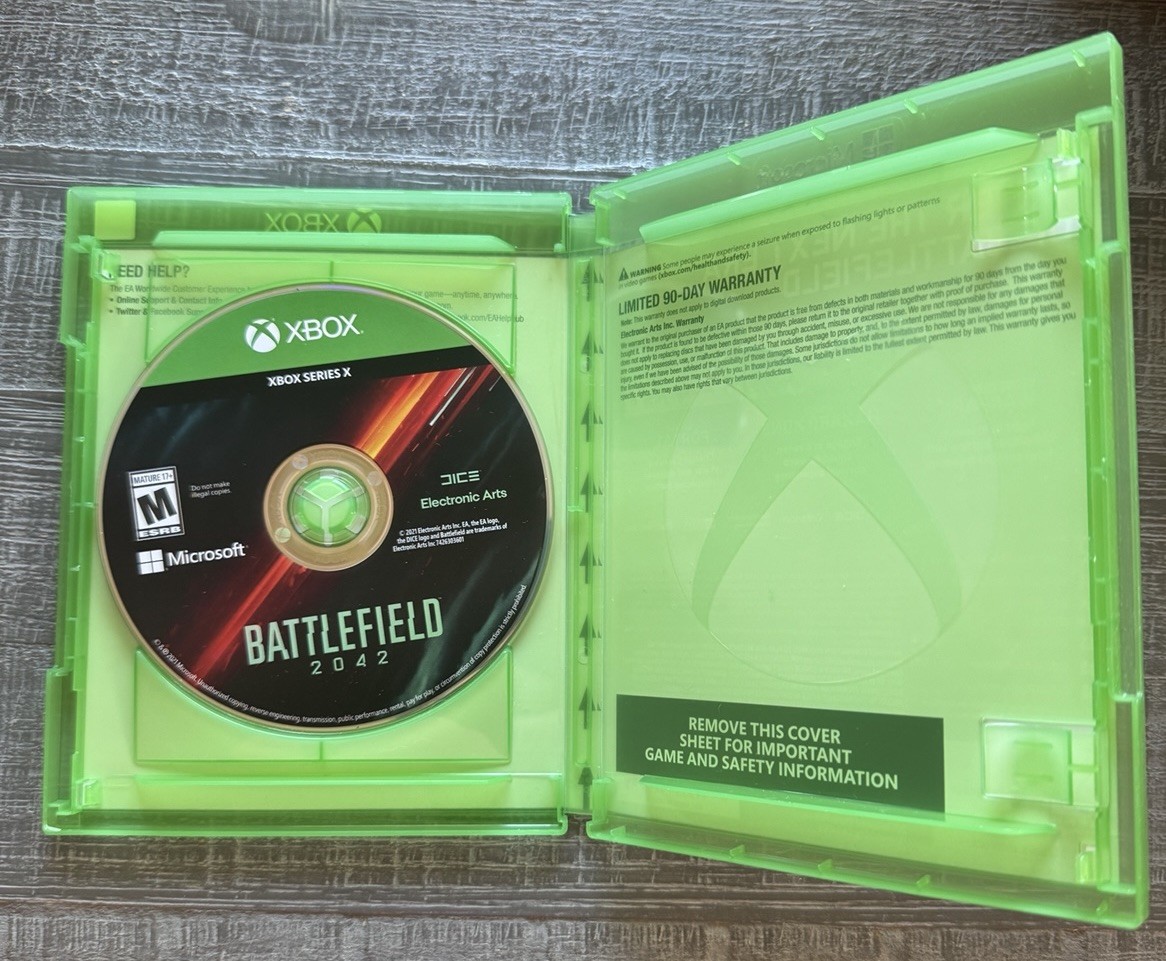 Battlefield 2042 Xbox Series X Game w Steelbook Case Complete
