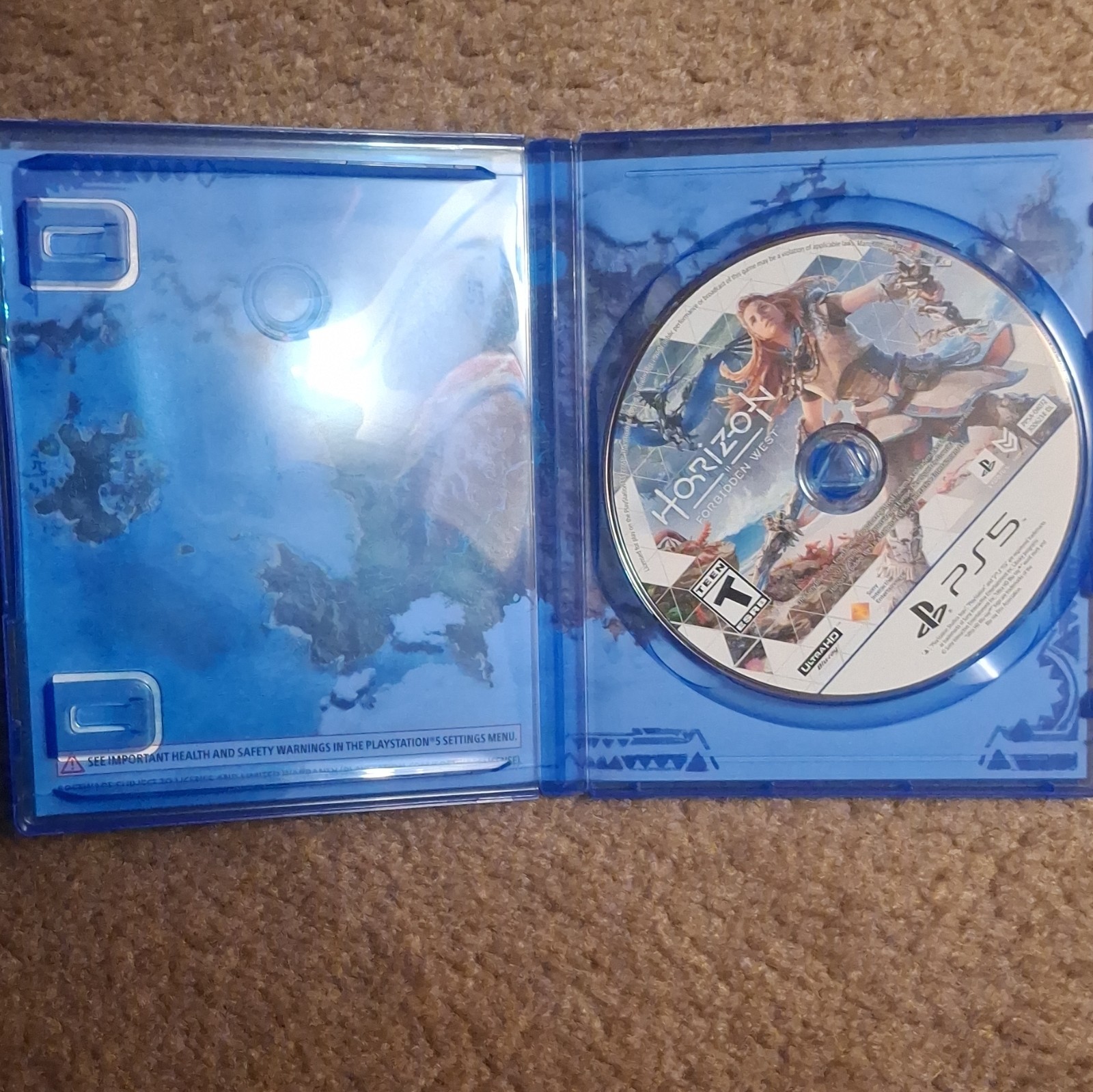 Sony Horizon Forbidden West PS5 Blu-ray Action NTSC 2022 MINT
