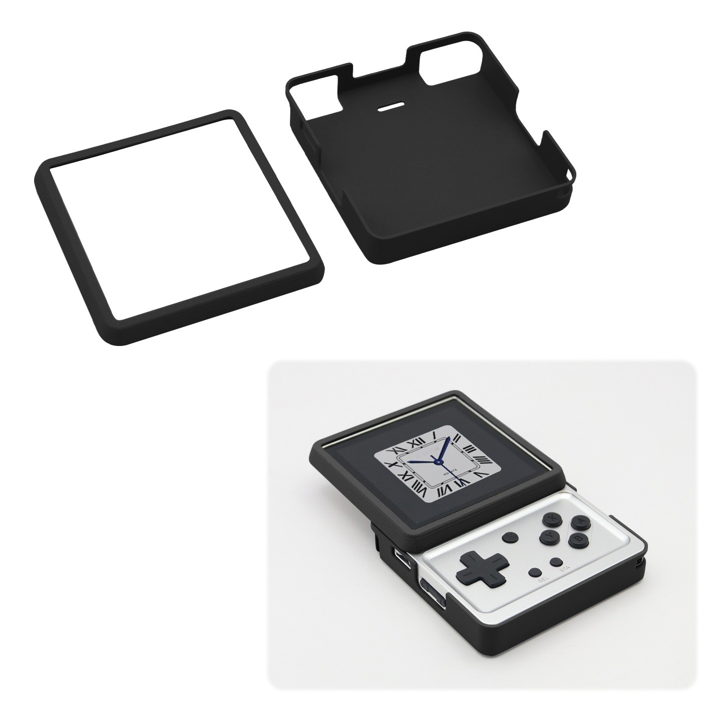 Protective Case for ANBERNIC RG Rotate Gaming Console Dust proof Shock-resistant