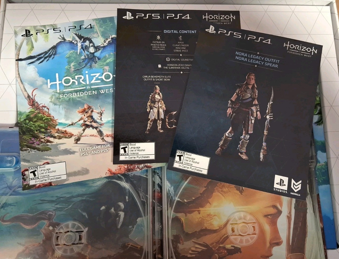 Horizon Forbidden West Regalla Edition PS5 New NOT SEALED digital Codes
