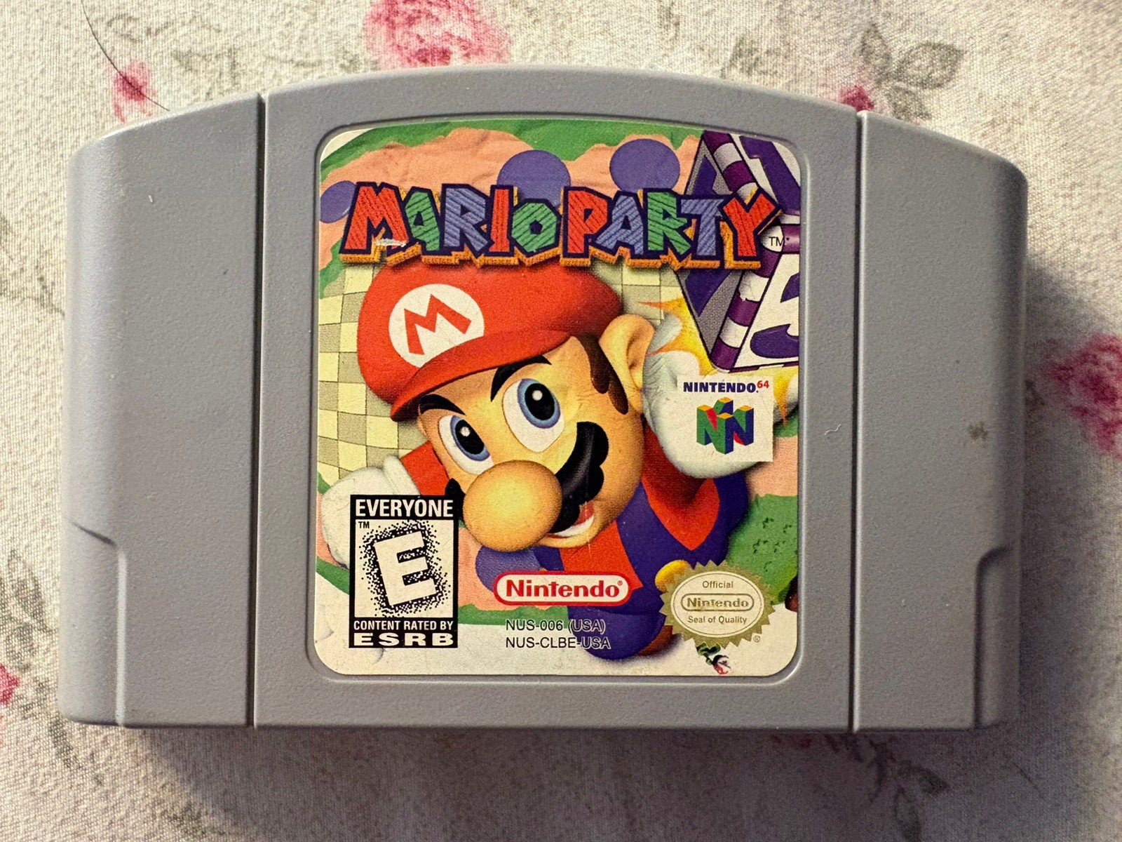Mario Party (Nintendo 64, N64 1999) Cartridge Only – Excellent Condition