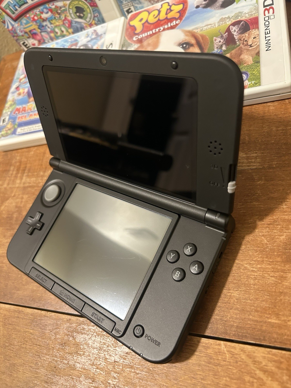 Nintendo 3DS XL Blue/Black Handheld Console Bundle