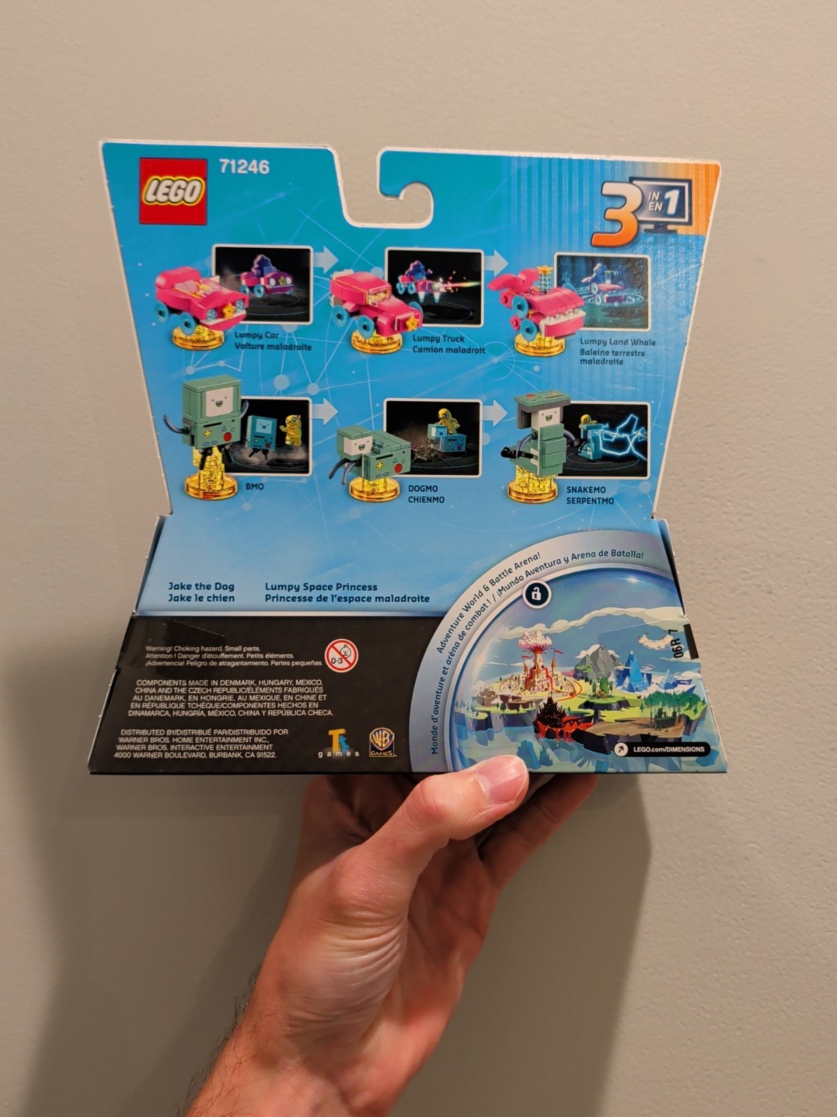 NEW⭐BUNDLE | LEGO DIMENSIONS Level Pack – Adventure Time – BNIB (71245+71246)