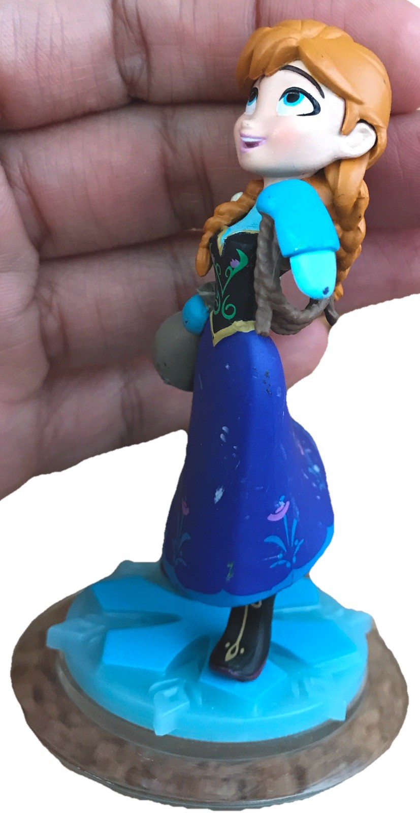 Disney Infinity Video Game Frozen Elsa & Anna Figures *See Description And Pix*