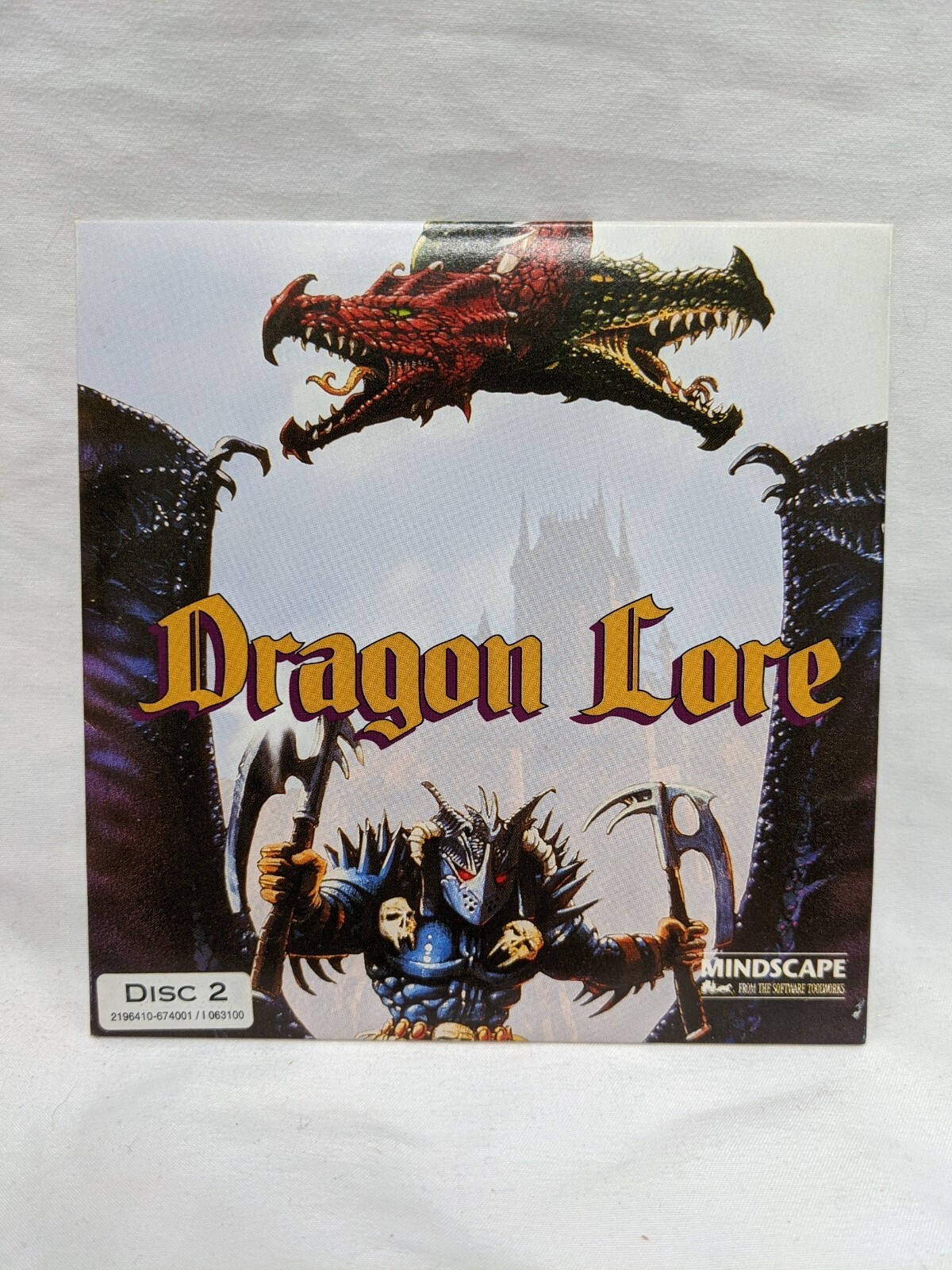 Dragon Lore Mindscape PC Video Game 1994 Cryo Interactive Entertainment